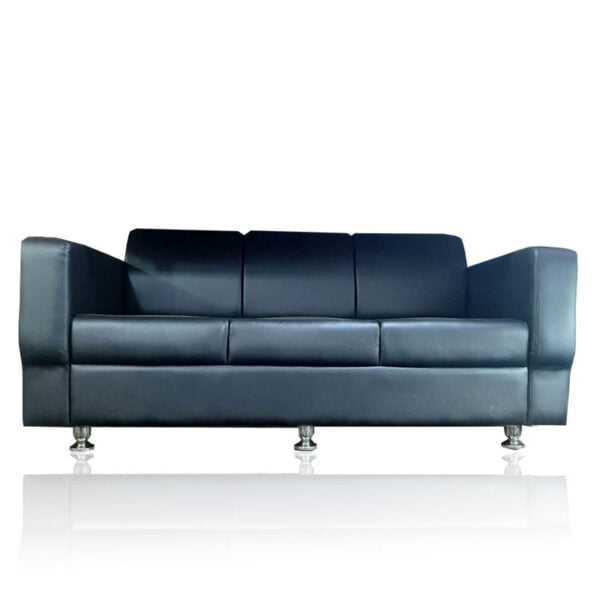 Premium Quality 3 seat sofa Black AF-118