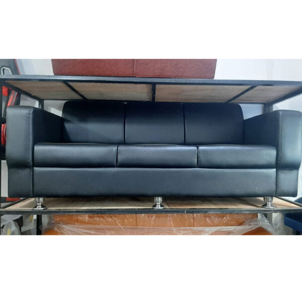 Premium Quality 3 seat sofa Black AF-118