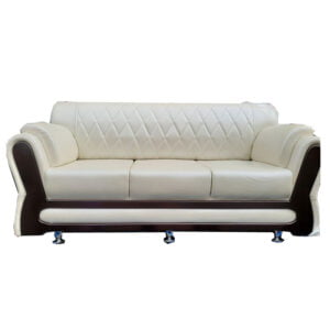 Premium Quality 3 Seater White color Sofa AF-123