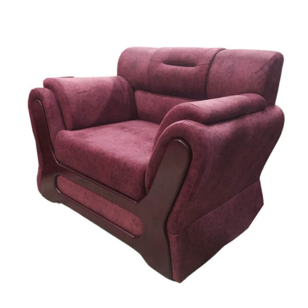 Premium Quality Belvet Kapor 1 Seat Sofa AF-137