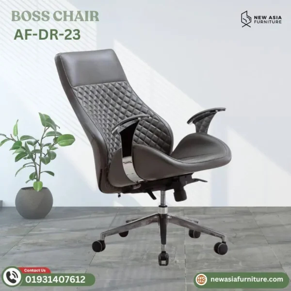 Premium Quality Office Arm Chair Black AF-DR-23