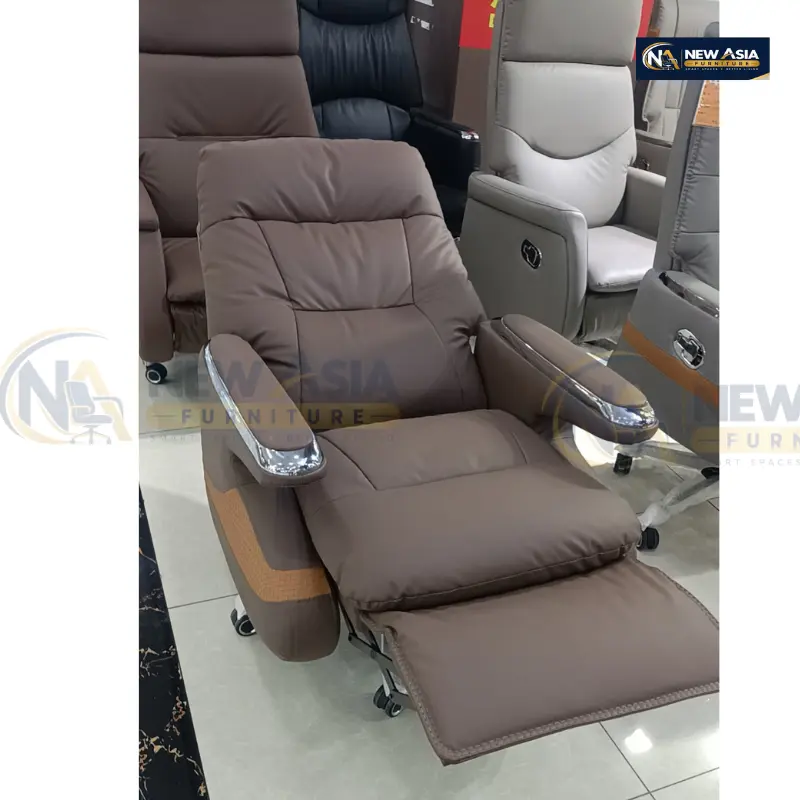 AF-H1025 Premium Quality China Sleeping Boss Chair AF-H1025 China Sleeping Boss Chair | Premium Reclining Executive Chair with Leg Rest